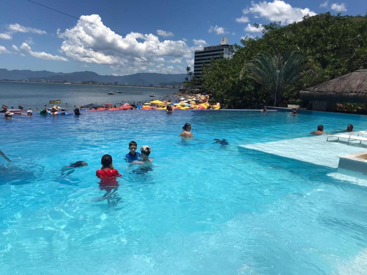 Apartamento Pe Na Areia Frente Para O Mar E Piscina Na Prainha Caraguatatuba Exterior photo
